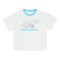Japan Sanrio Short Sleeve T-shirt Pajamas (L) - Cinnamoroll : Light Blue - 2