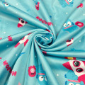 Japan Sanrio Short Sleeve T-shirt Pajamas (L) - Hangyodon : Light Blue - 7