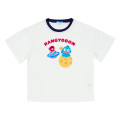 Japan Sanrio Short Sleeve T-shirt Pajamas (M) - Hangyodon : Navy - 2
