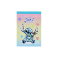 Japan Disney Mini Notepad - Scrump & Stitch : Watercolor Hug - 1