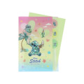 Japan Disney 5 Pockets A4 Index Holder - Scrump & Stitch : Watercolor Hug - 3