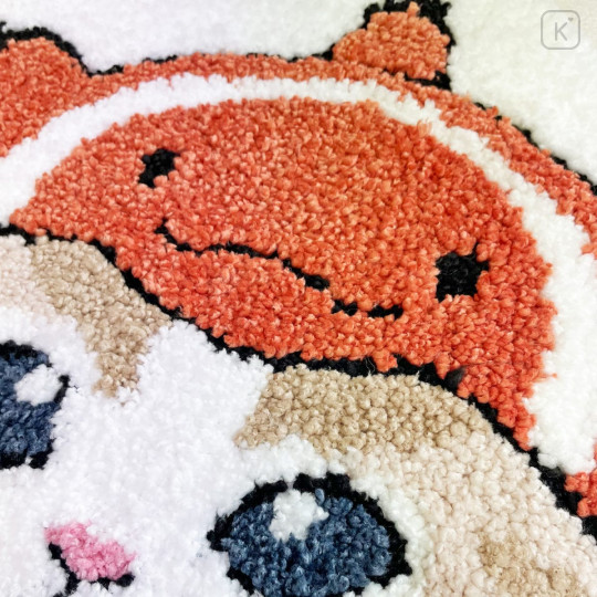 Japan Mofusand Die-cut Fluffy Floor Mat - Clownfish Cat - 4