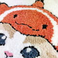 Japan Mofusand Die-cut Fluffy Floor Mat - Clownfish Cat - 4