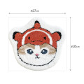 Japan Mofusand Die-cut Fluffy Floor Mat - Clownfish Cat - 5
