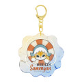 Japan Mofusand Acrylic Keychain - Cat : Shark Hello Summer Water Surface - 1