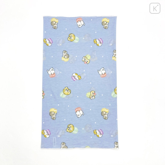 Japan Mofusand Neck Gaiter - Cat Nyan Macaron Blue - 1