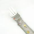 Japan Mofusand Arm Cover - Cat Nyan Macaron Grey - 2