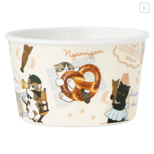 Japan Sanrio Melamine Bowl - Mofumofu Journey Cat American Nyan - 4
