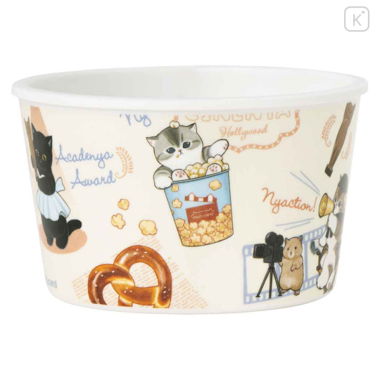 Japan Sanrio Melamine Bowl - Mofumofu Journey Cat American Nyan - 7