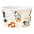 Japan Sanrio Melamine Bowl - Mofumofu Journey Cat American Nyan - 7
