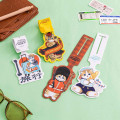 Japan Mofusand Luggage Tag - Mofumofu Journey Parisian French Bread Nyan France Paris - 2