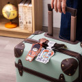 Japan Mofusand Luggage Tag - Mofumofu Journey Parisian French Bread Nyan France Paris - 3