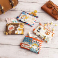 Japan Mofusand Mini Flat Pouch Set - Mofumofu Journey Cat American Statue of Liberty America - 2