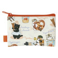 Japan Mofusand Mini Flat Pouch Set - Mofumofu Journey Cat American Statue of Liberty America - 5