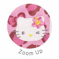 Japan Sanrio Uniform Style Neck Ribbon - Hello Kitty : Leopard Pink Y2K - 2