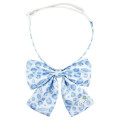 Japan Sanrio Uniform Style Neck Ribbon - Cinnamoroll : Leopard Blue Y2K - 1