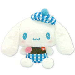 Japan Sanrio Plush Toy (S) - Cinnamoroll : Gingham Denim