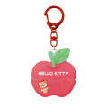 Japan Sanrio Acrylic Keychain - Hello Kitty & Tiny Chum : Playful Apple - 2