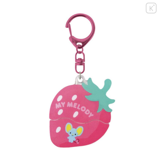 Japan Sanrio Acrylic Keychain - My Melody : Playful Strawberry - 2