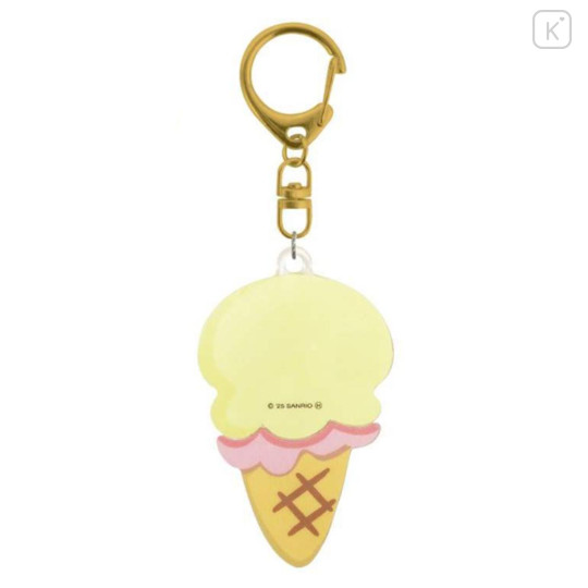 Japan Sanrio Acrylic Keychain - Pochacco : Playful Ice Cream - 3