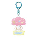 Japan Sanrio Acrylic Keychain - Cinnamoroll : Playful - 1