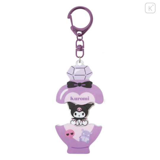 Japan Sanrio Acrylic Keychain - Kuromi : Playful Perfume - 1