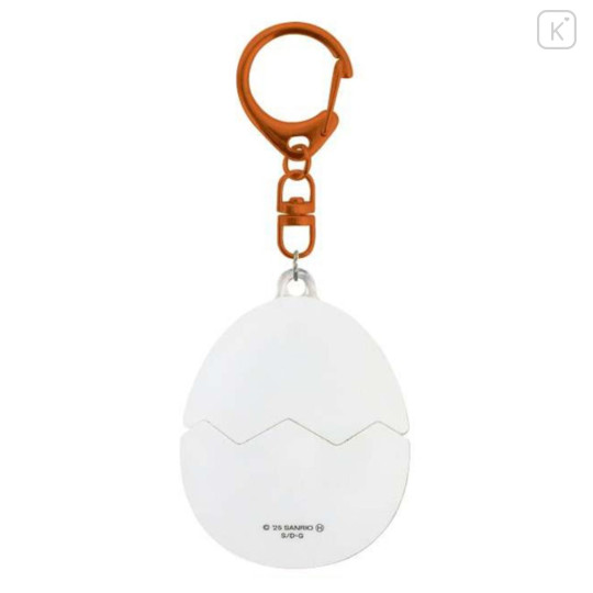 Japan Sanrio Acrylic Keychain - Gudetama : Playful Egg - 3