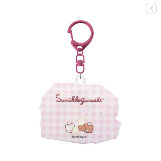 Japan San-X Acrylic Keychain - Sumikko Gurashi : Chocolate Fair at Sumikko Cafe - 3