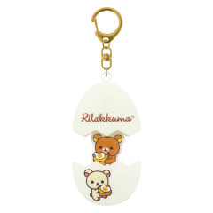 Japan San-X Acrylic Keychain - Korilakkuma & Rilakkuma : Egg