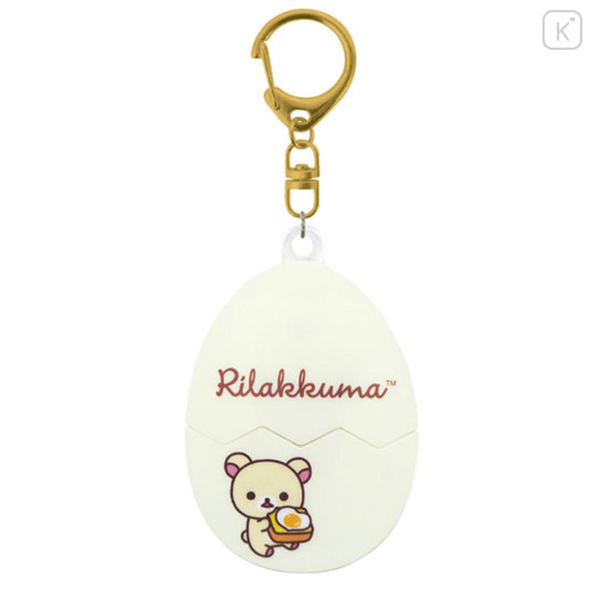 Japan San-X Acrylic Keychain - Korilakkuma & Rilakkuma : Egg - 2