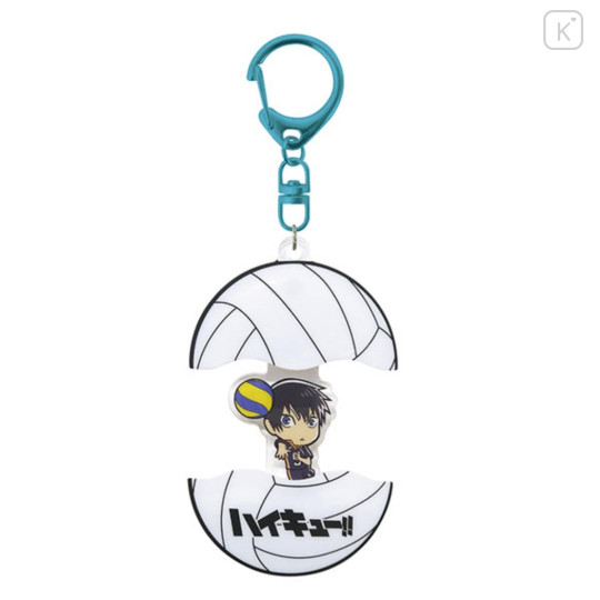 Japan Haikyuu Acrylic Keychain - Tobio Kageyama : Playful Volley Ball - 1