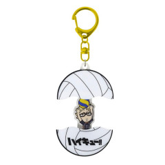 Japan Haikyuu Acrylic Keychain - Kei Tsukishima : Playful Volley Ball