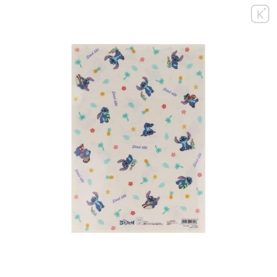 Japan Disney A4 Clear Holder - Scrump & Stitch : Lilo - 2