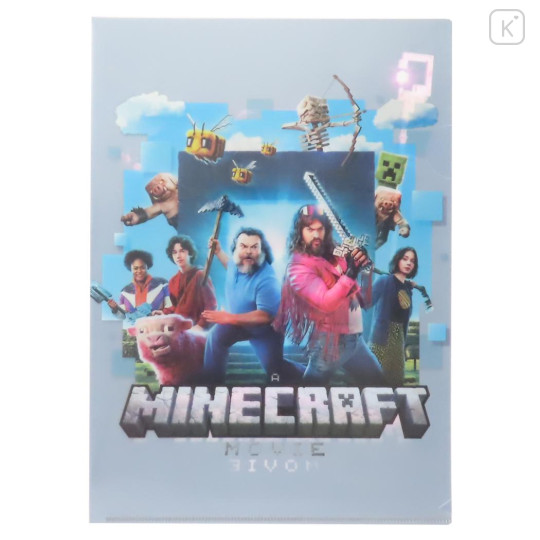 Japan Minecraft the Movie A4 Clear Holder - Let's Minecraft - 1