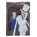 Japan Detective Conan A4 Clear Holder - Metallic Shinichi & Kid & Conan - 1