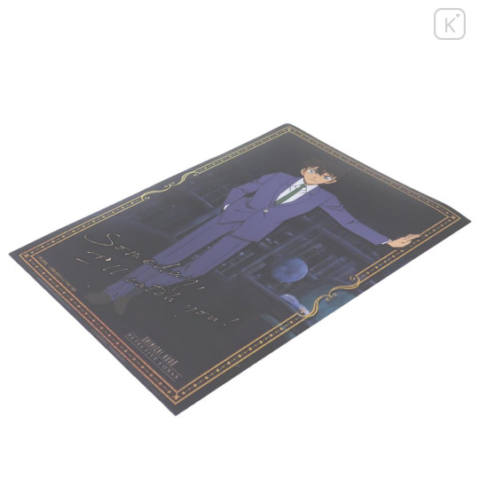 Japan Detective Conan A4 Clear Holder - Metallic Shinichi & Ran & Conan - 2