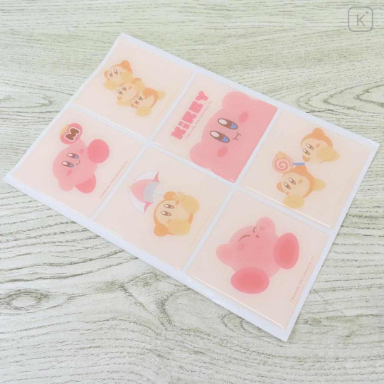 Japan Kirby Wall Sticker - Kirby & Waddle Dee : Decoration Tile Style - 2