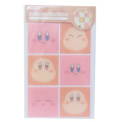 Japan Kirby Wall Sticker - Kirby & Waddle Dee : Decoration Tile Style Face