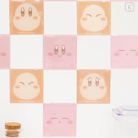 Japan Kirby Wall Sticker - Kirby & Waddle Dee : Decoration Tile Style Face - 4