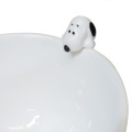Japan Peanuts Porcelain Rice Bowl with Nokkari Figure - Snoopy : Beige - 3