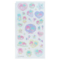 Japan Sanrio Clear Plump 3D Sticker - Little Twin Stars : 50th Anniversary Star Night Sky - 2