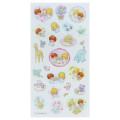 Japan Sanrio Clear Plump 3D Sticker - Little Twin Stars : 50th Anniversary Pink Sky Afternoon Tea - 2