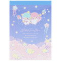 Japan Sanrio Mini Notepad - Little Twin Stars : 50th Anniversary Star Night Sky - 1