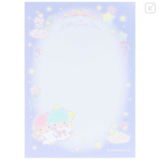 Japan Sanrio Mini Notepad - Little Twin Stars : 50th Anniversary Star Night Sky - 2