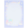 Japan Sanrio Mini Notepad - Little Twin Stars : 50th Anniversary Star Night Sky - 2