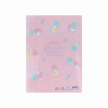 Japan Sanrio 5 Pockets A4 Index Holder - Little Twin Stars : 50th Anniversary White Pink - 2
