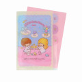 Japan Sanrio 5 Pockets A4 Index Holder - Little Twin Stars : 50th Anniversary Sky Afternoon Tea - 3