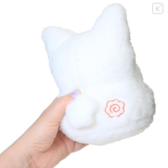 Japan Sanrio Sitting Plush Toy - Hanamaruobake : Glowing In Dark Tongue Out - 2