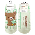Japan San-X Socks - Chairoikoguma : Gingham Star - 1