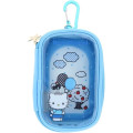 Japan Sanrio Clear Multi Case With Carabiner - Dear Daniel : Balloon Blue - 1
